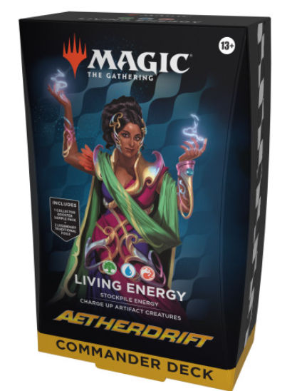 (image for) Aetherdrift Commander Deck Living Energy